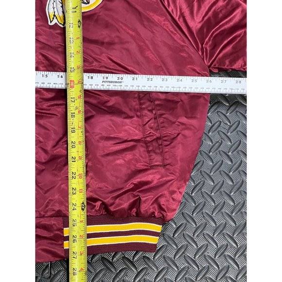 COPY - NFL Washington Redskins Chalk Line Satin Bomber Jacket Size Extra Large … - Picture 7 of 7